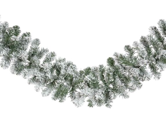 Decorazione Festone Imperial Innevato 50x270cm in PVC