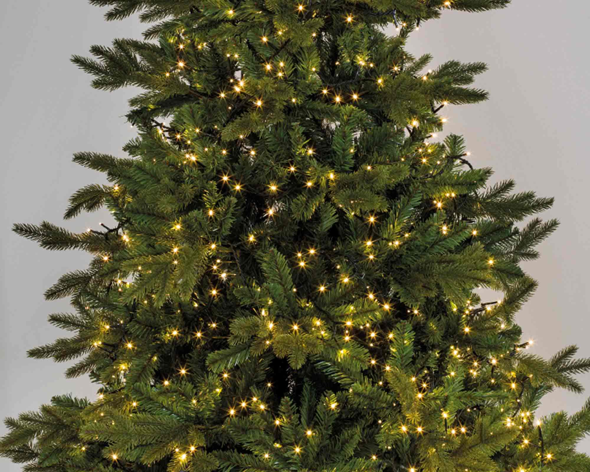 Catena Microled 960 Luci per Interno ed Esterno Caldo e Bianco 1200cm in PVC - immagine 11