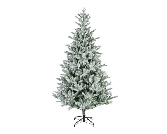 Albero di Natale Pino Allison Innevato D180x300cm in PVC