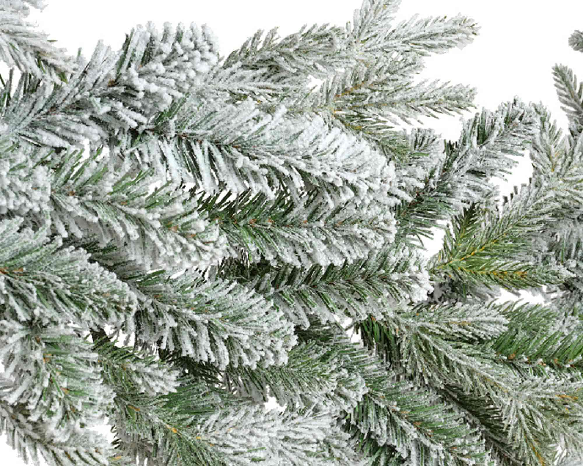 Decorazione Festone Norway Innevato D270cm in PVC - immagine 2