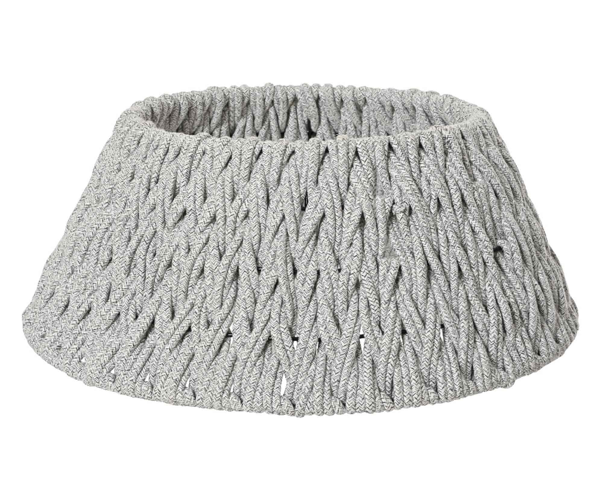 Copribase per Albero di Natale Bianco D70x28cm in Tessuto