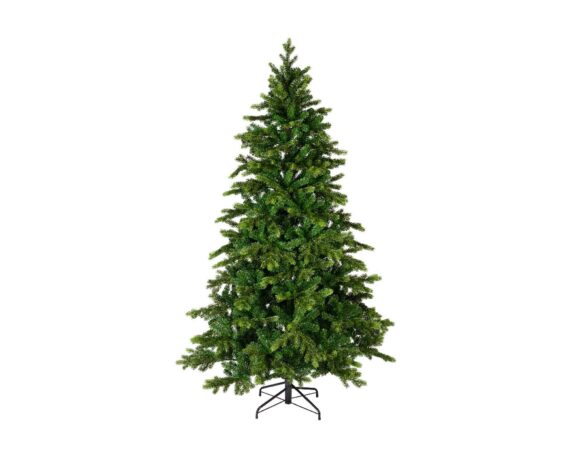 Albero di Natale Abete Galloway Spruce Verde Sintetico D150x240h in PE e PVC