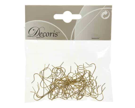 Appendini per Palline Oro 0,5x1x3,5h in Ferro