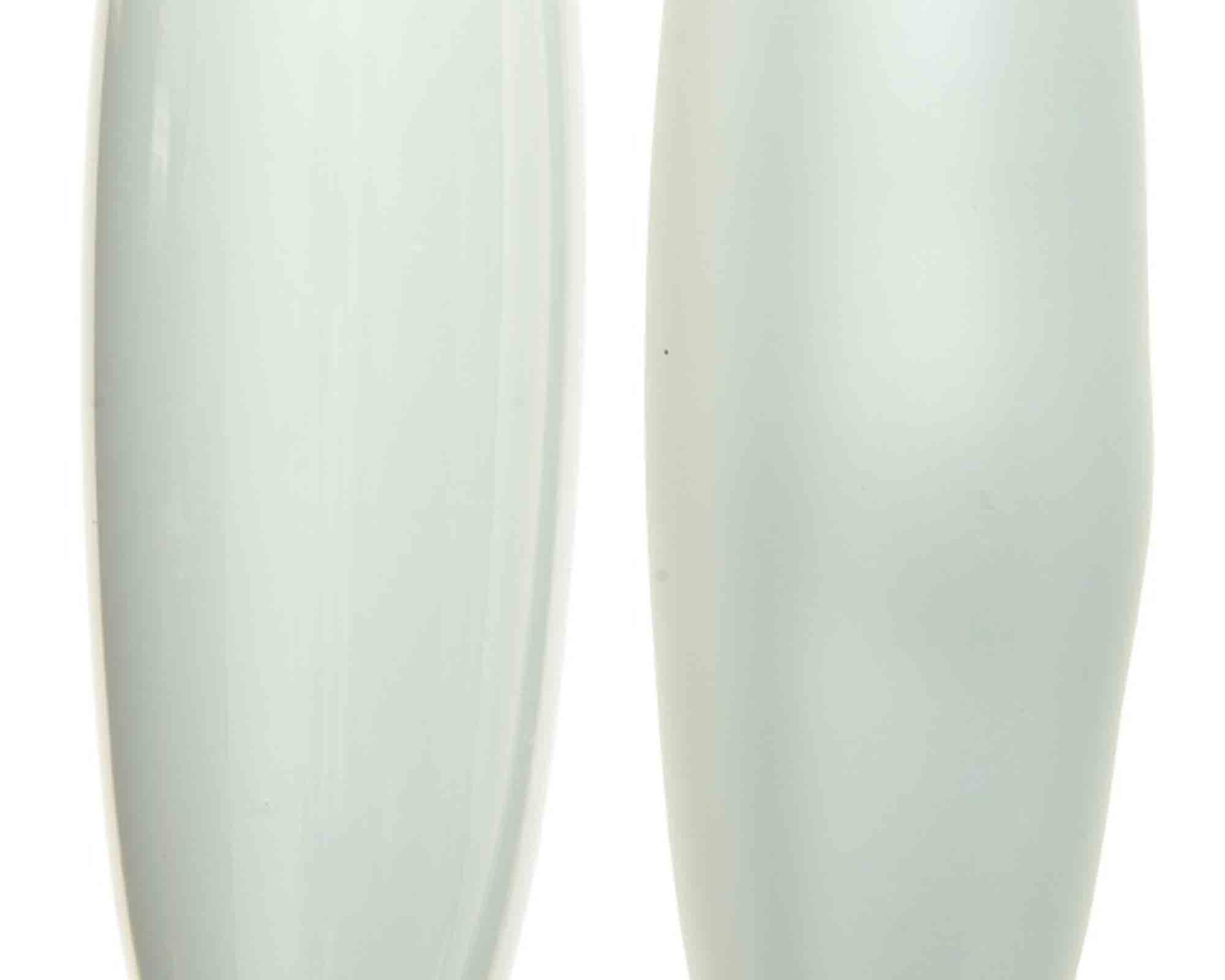 Set 6 Pz Pendenti Icicle Bianco Neve D3x15cm in Vetro - immagine 3