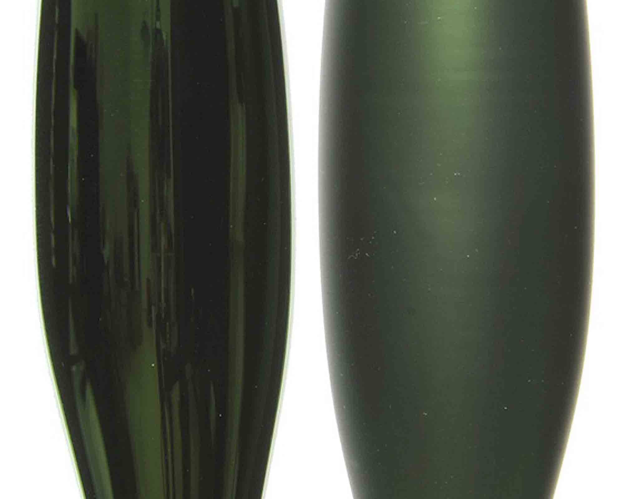 Set 6 Pz Pendenti Icicle Verde Pino D3x15cm in Vetro - immagine 3