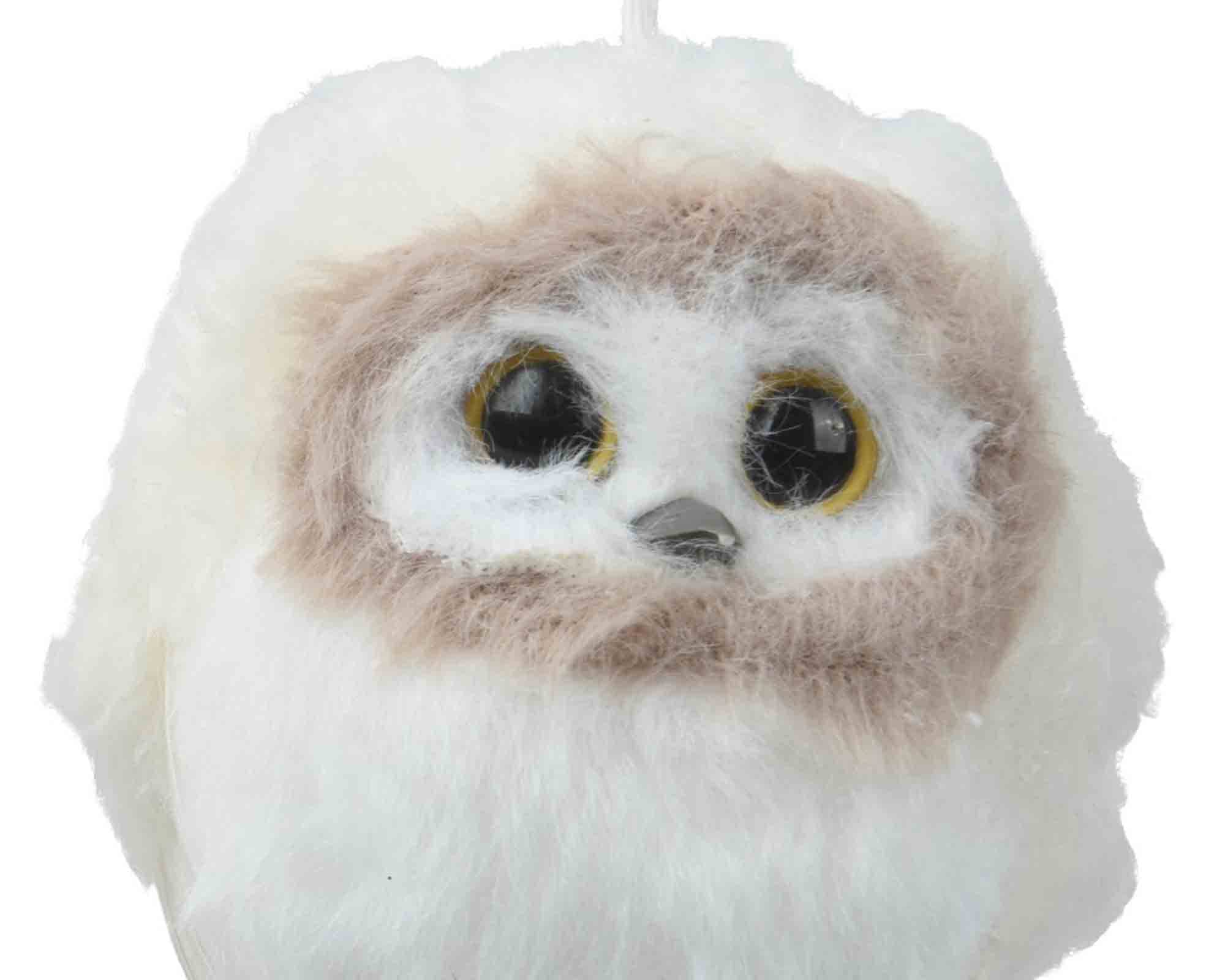 Pendente Gufetto su Ramo Assortito D6x8cm in Polistirolo - immagine 2