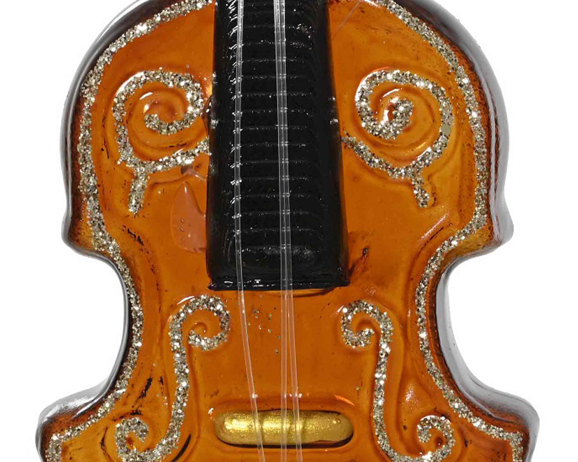 Pendente Violino Assortito 6x2x12cm in Vetro - immagine 2