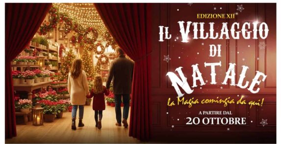 Il magico Villaggio di Natale Floral Garden 2025! ✨