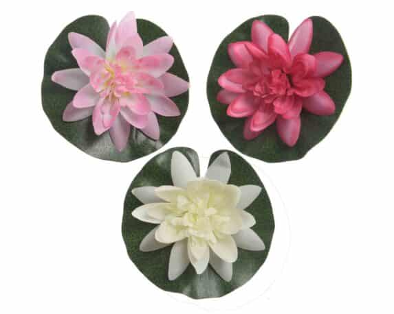 Ninfea Galleggiante Assortito D13cm in Plastica – Kaemingk