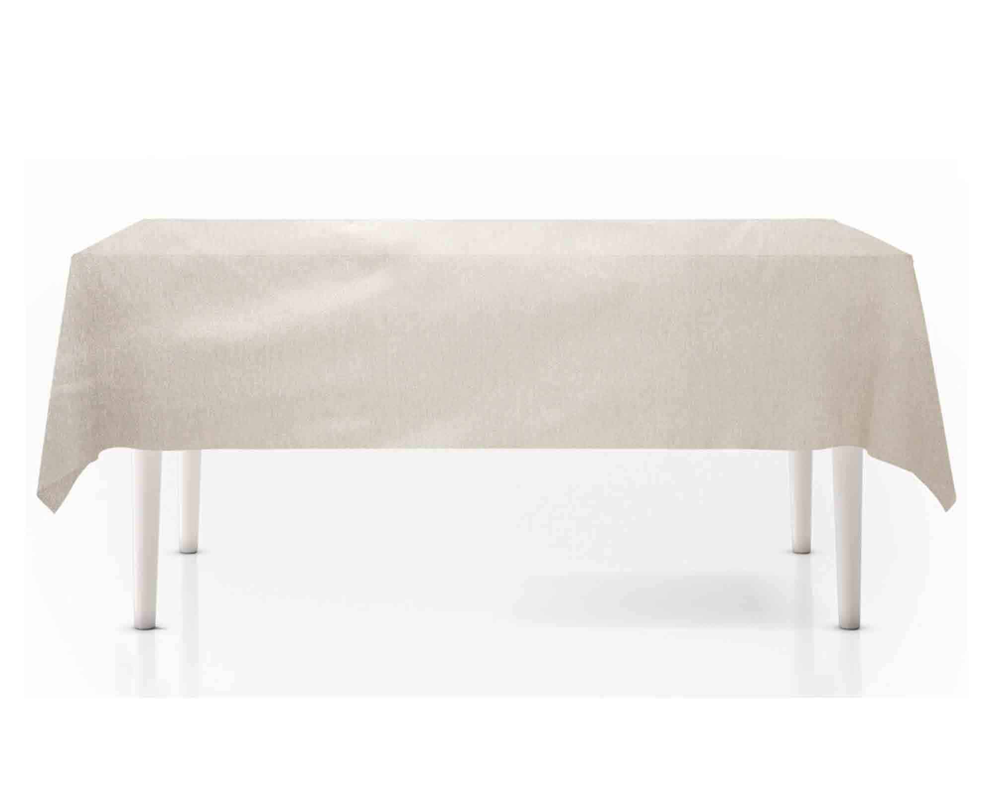 Tovaglia Dorata con Effetto Mettalico 240x140cm in Tessuto - immagine 2