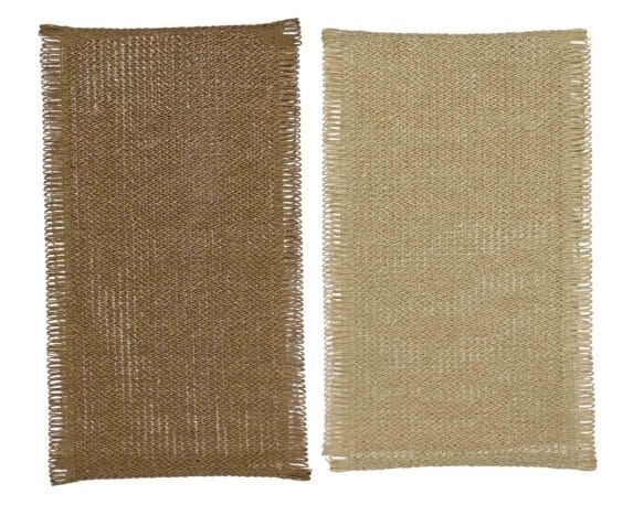 Runner con Frange Assortito 140x35x0,5cm in Poliestere – Kaemingk