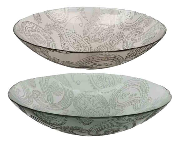 Ciotola Decorativa Assortito D40x10cm in Vetro – Kaemingk