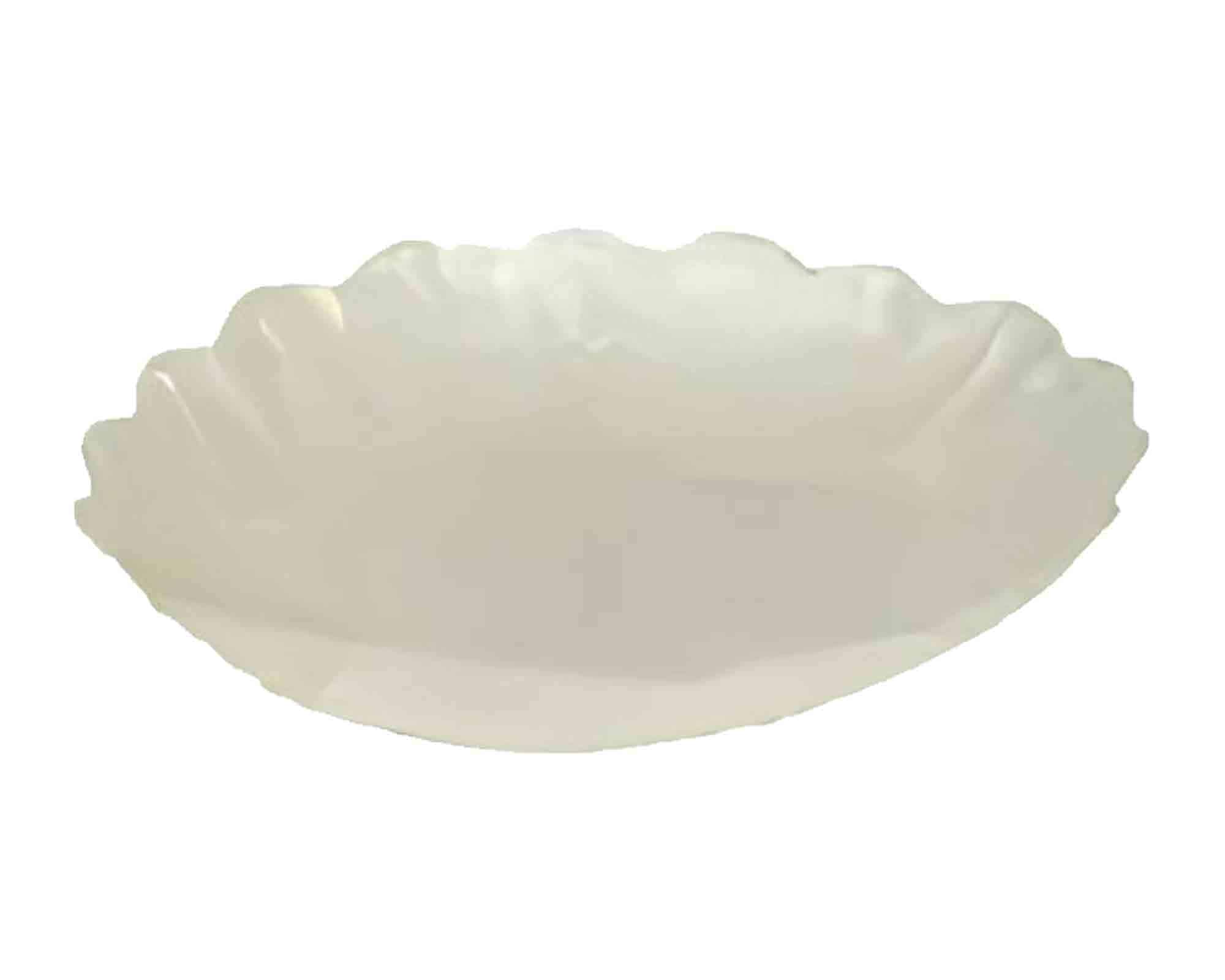 Piatto Decorativo a Forma di Conchiglia Medium D20x1cm in Capiz - Kaemingk - immagine 2