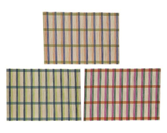 Tovaglietta Americana 33x48x0,5cm Assortito in Bamboo – Kaemingk