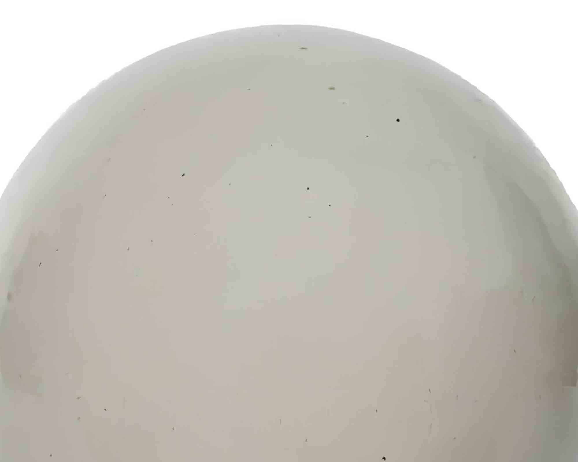 Decorazione Palla Smaltata Bianco D28x28cm in Terracotta - Kaemingk - immagine 2