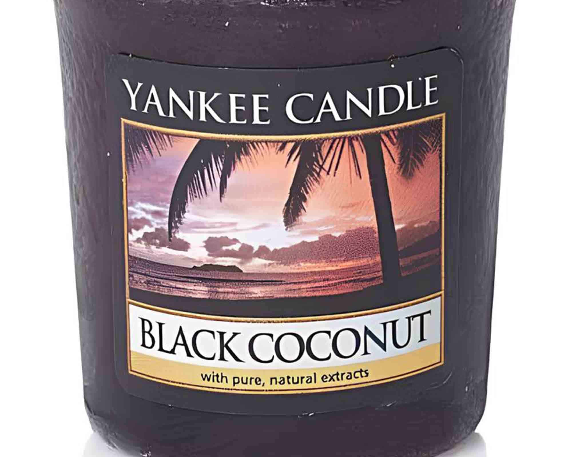 Candela Votive Black Coconut - Yankee Candle - immagine 2