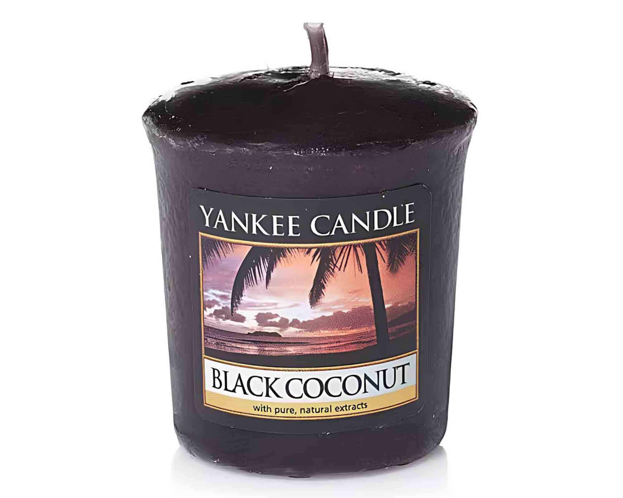 Candela Votive Black Coconut - Yankee Candle
