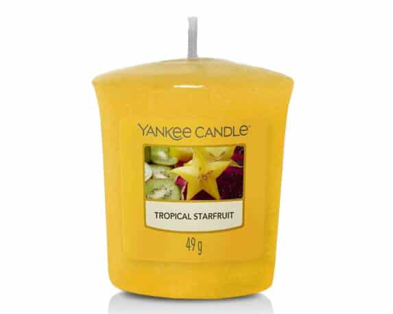Candela Votiva Tropical Starfruit – Yankee Candle