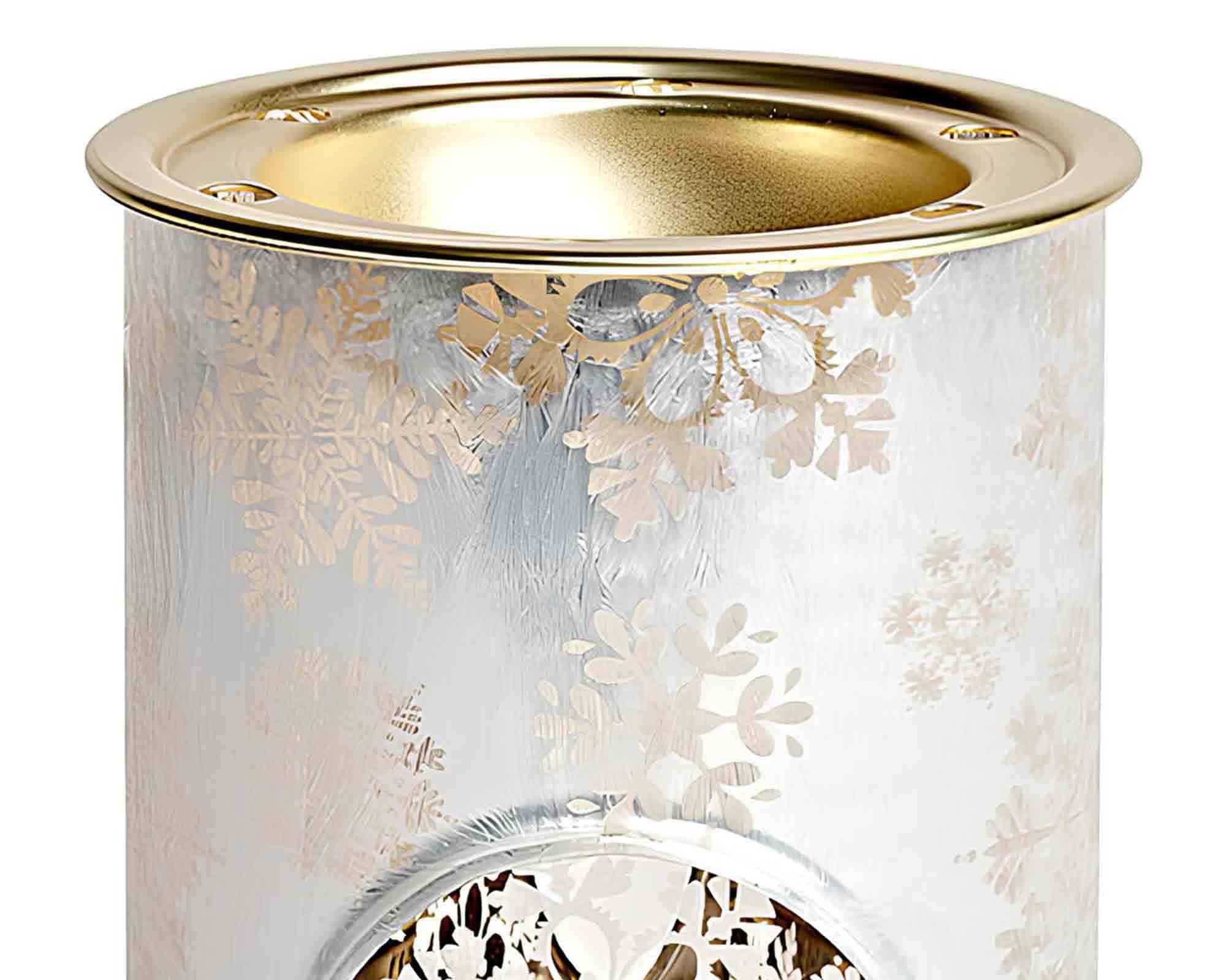 Bruciatore Snowflake Frost Warmer in Metallo - Yankee Candle - immagine 2