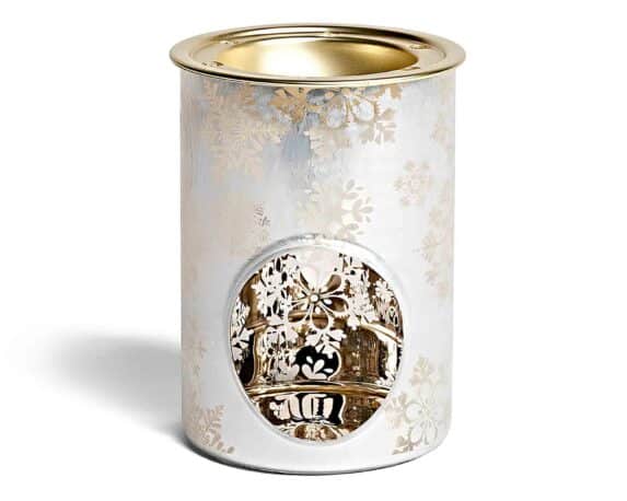 Bruciatore Snowflake Frost Warmer in Metallo – Yankee Candle
