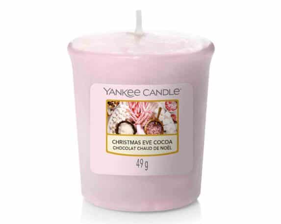 Candela Votiva Christmas Eve Cocoa – Yankee Candle