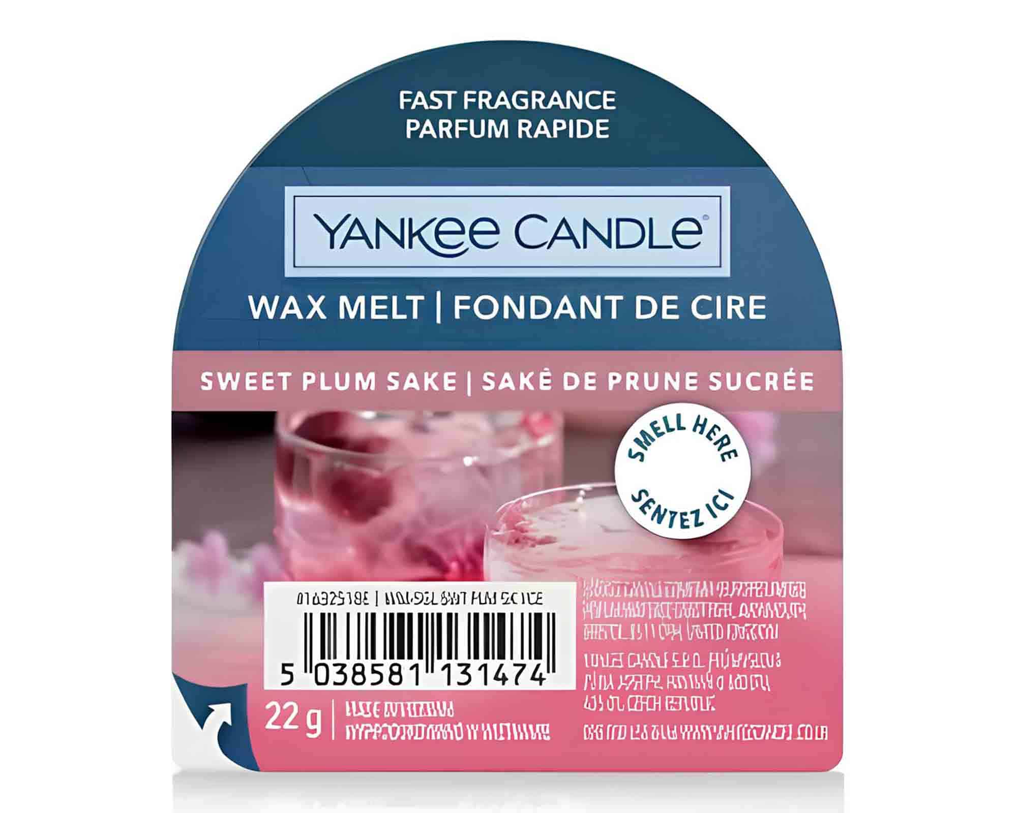 Cera da Fondo Sweet Plum Sake - Yankee Candle - immagine 2