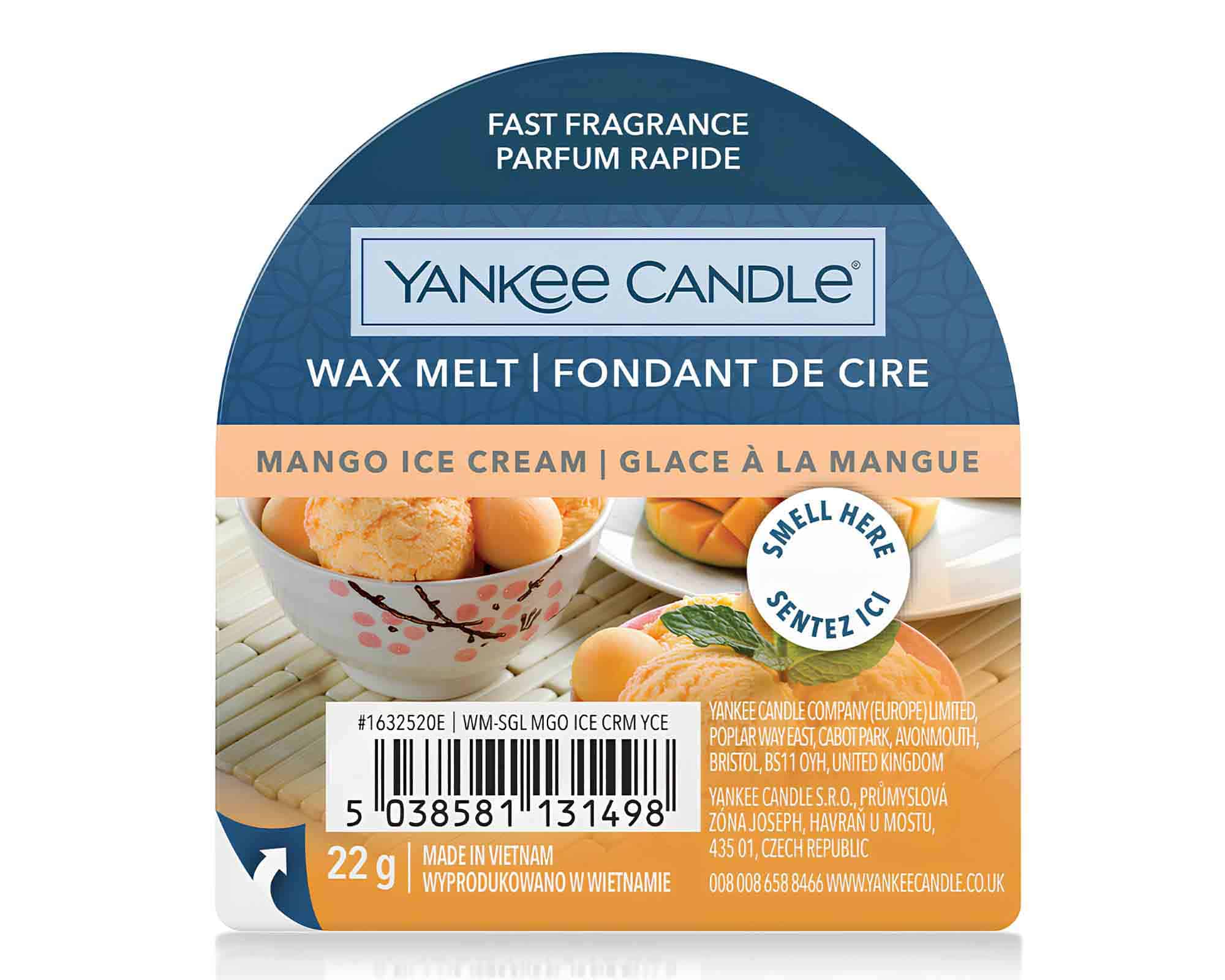 Cera da Fondo Mango Ice Cream - Yankee Candle - immagine 2