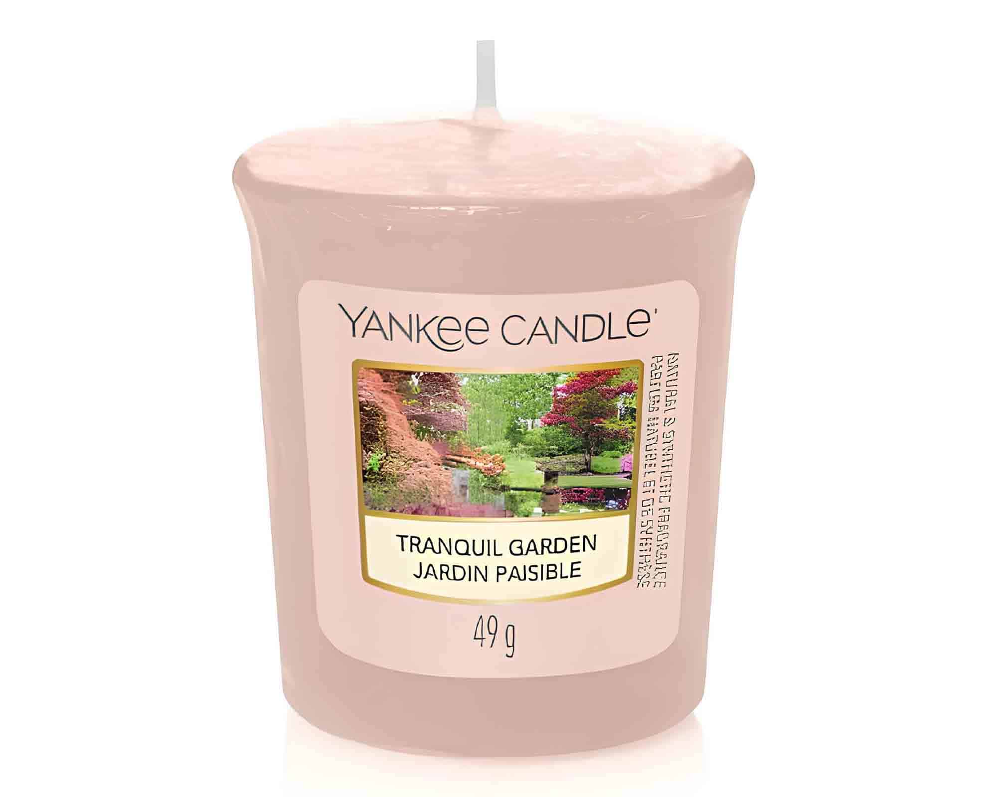 Candela Votiva Tranquil Garden - Yankee Candle