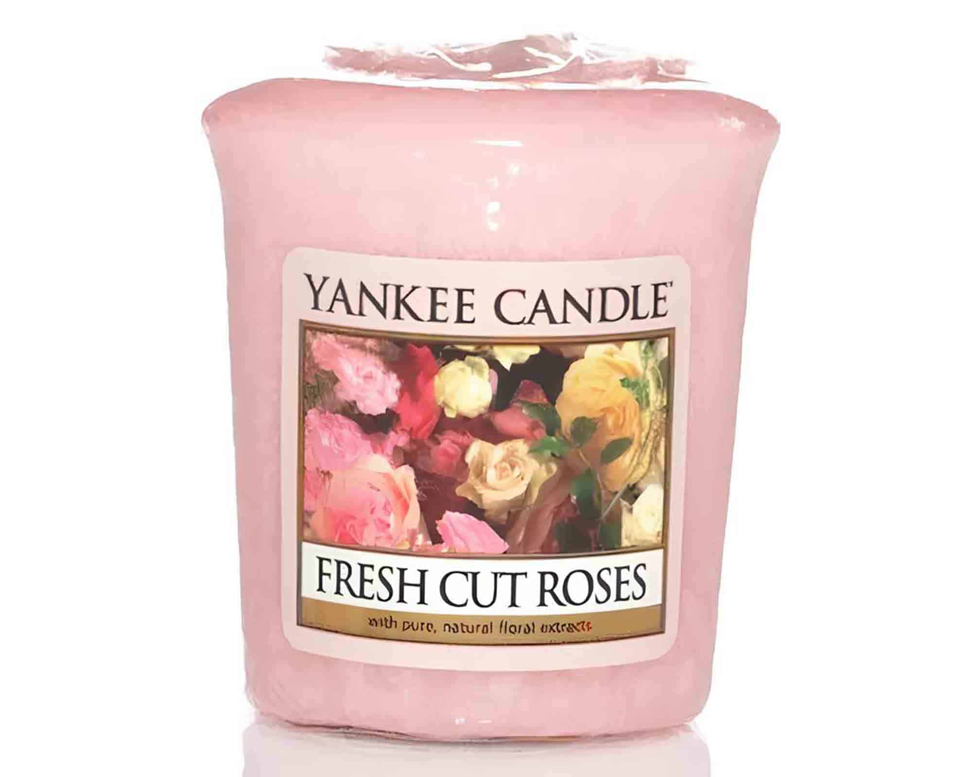 Candela Votiva Fresh Cut Roses - Yankee Candle