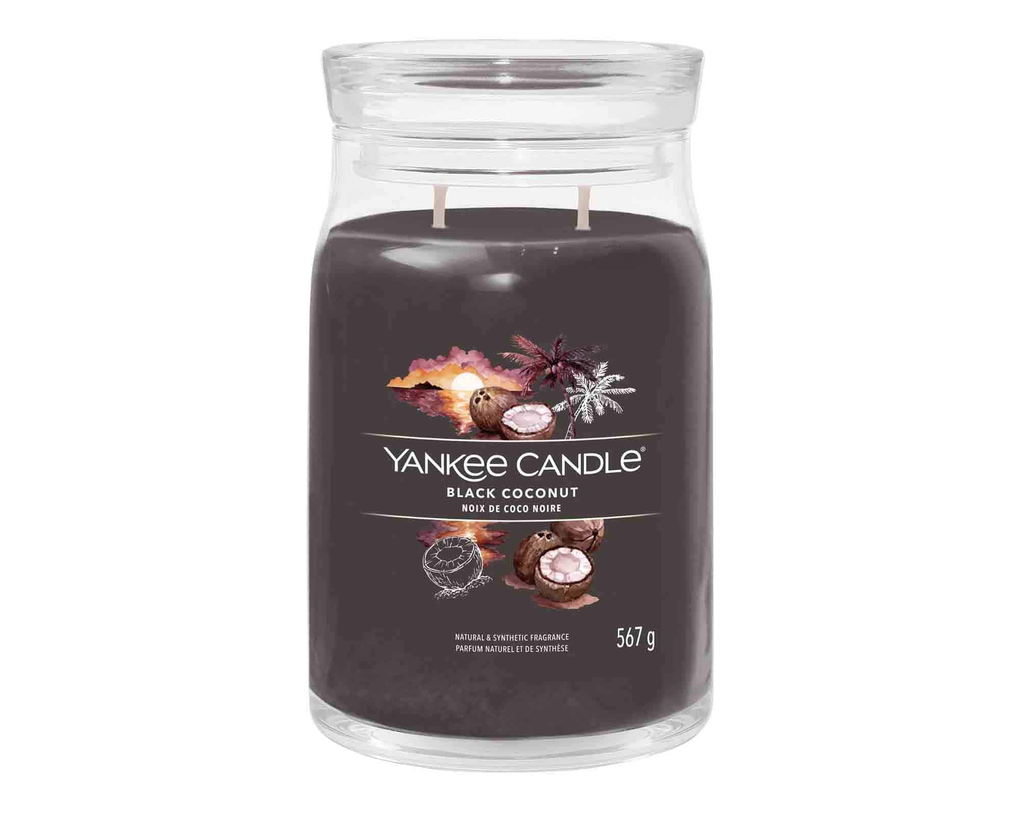 Candela Giara Grande Classic Black Coconut - Yankee Candle