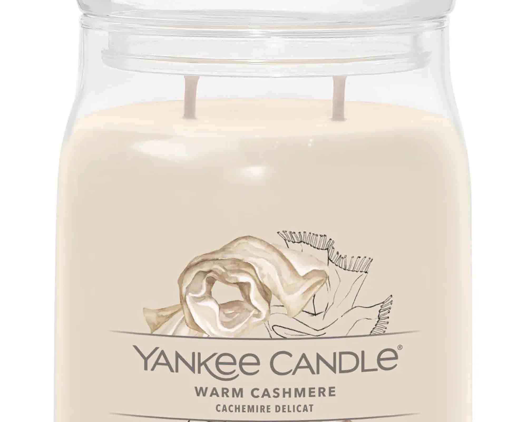 Candela Giara Grande Warm Cashmere - Yankee Candle - immagine 2