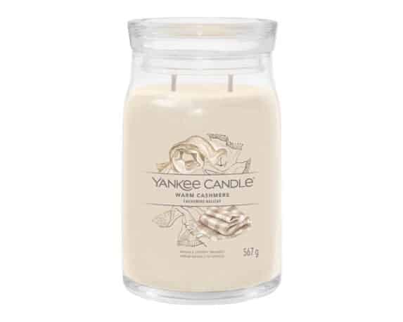 Candela Giara Grande Warm Cashmere – Yankee Candle