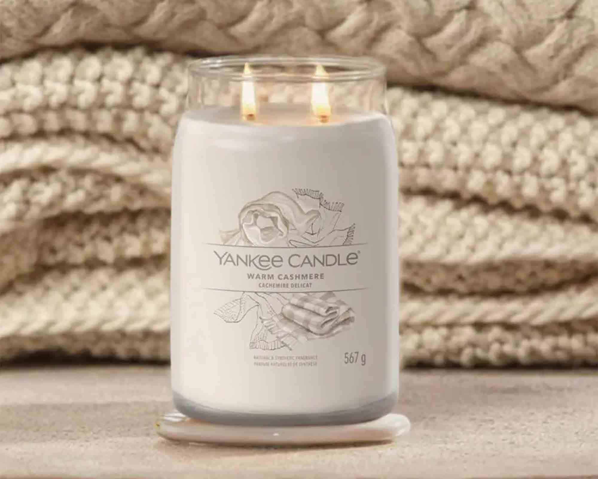 Candela Giara Grande Warm Cashmere - Yankee Candle - immagine 3