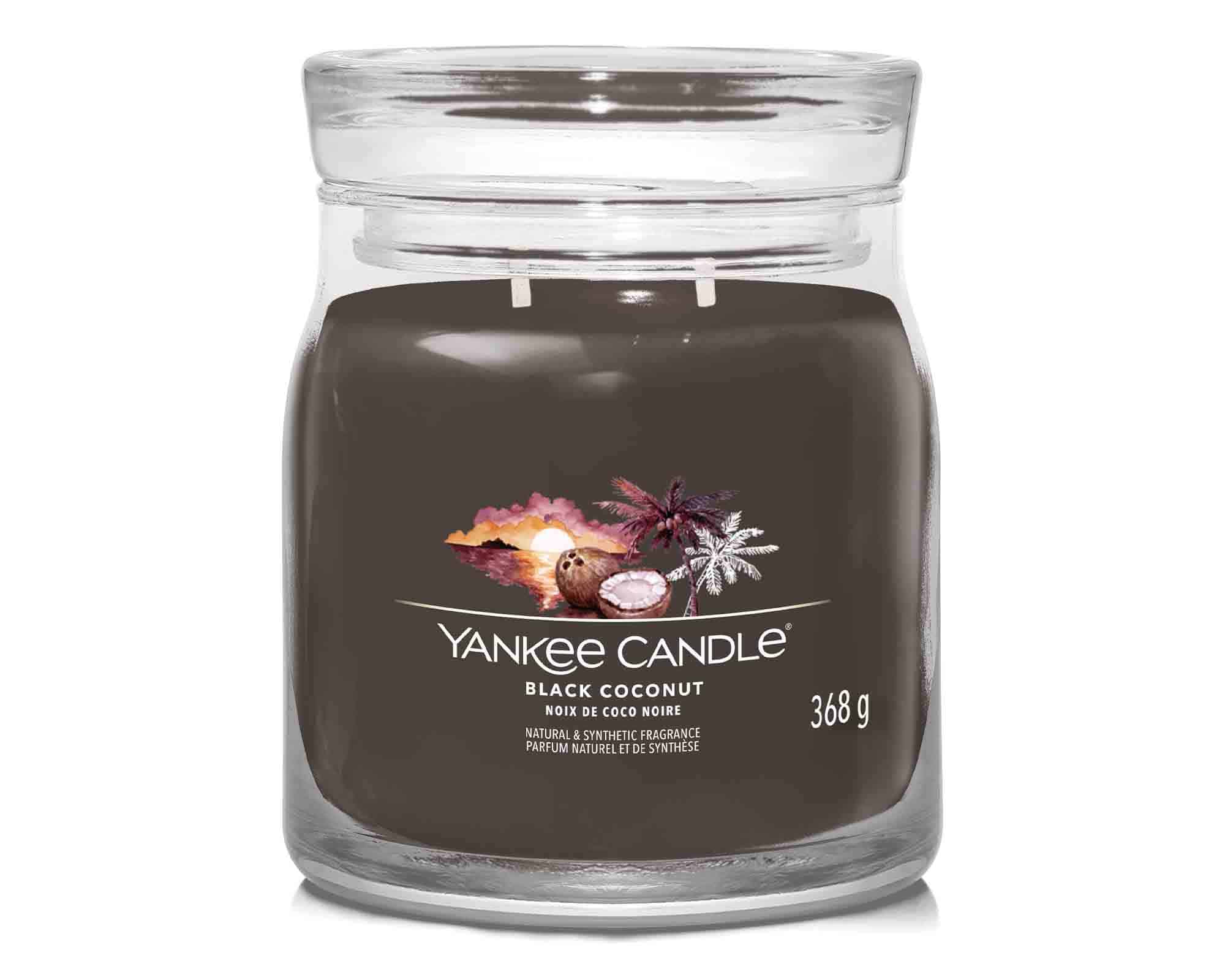 Giara Candela Media Classic Black Coconut - Yankee Candle