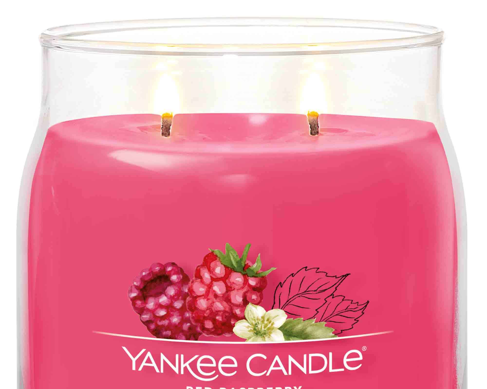 Giara Candela Media Red Raspberry - Yankee Candle - immagine 3