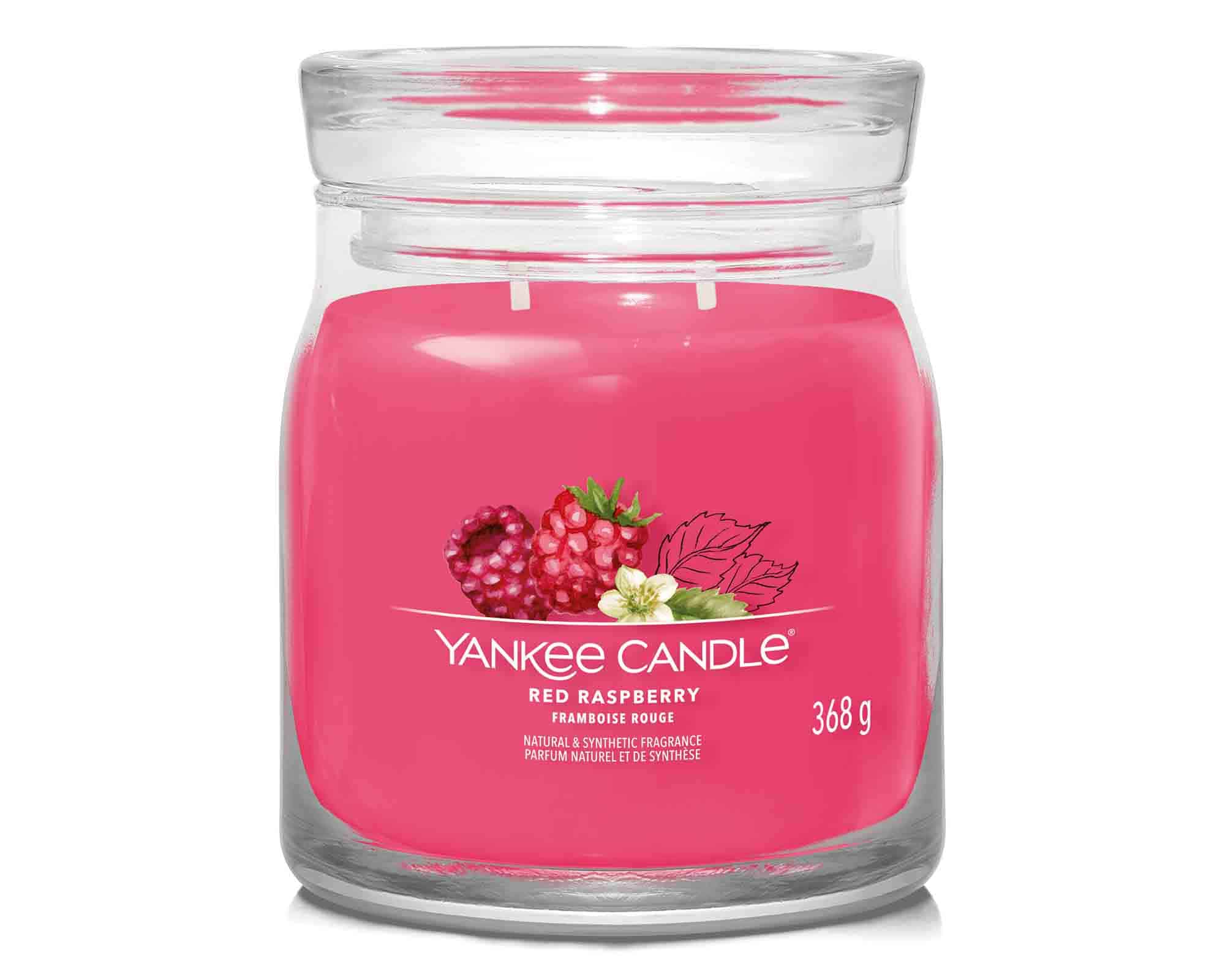 Giara Candela Media Red Raspberry - Yankee Candle