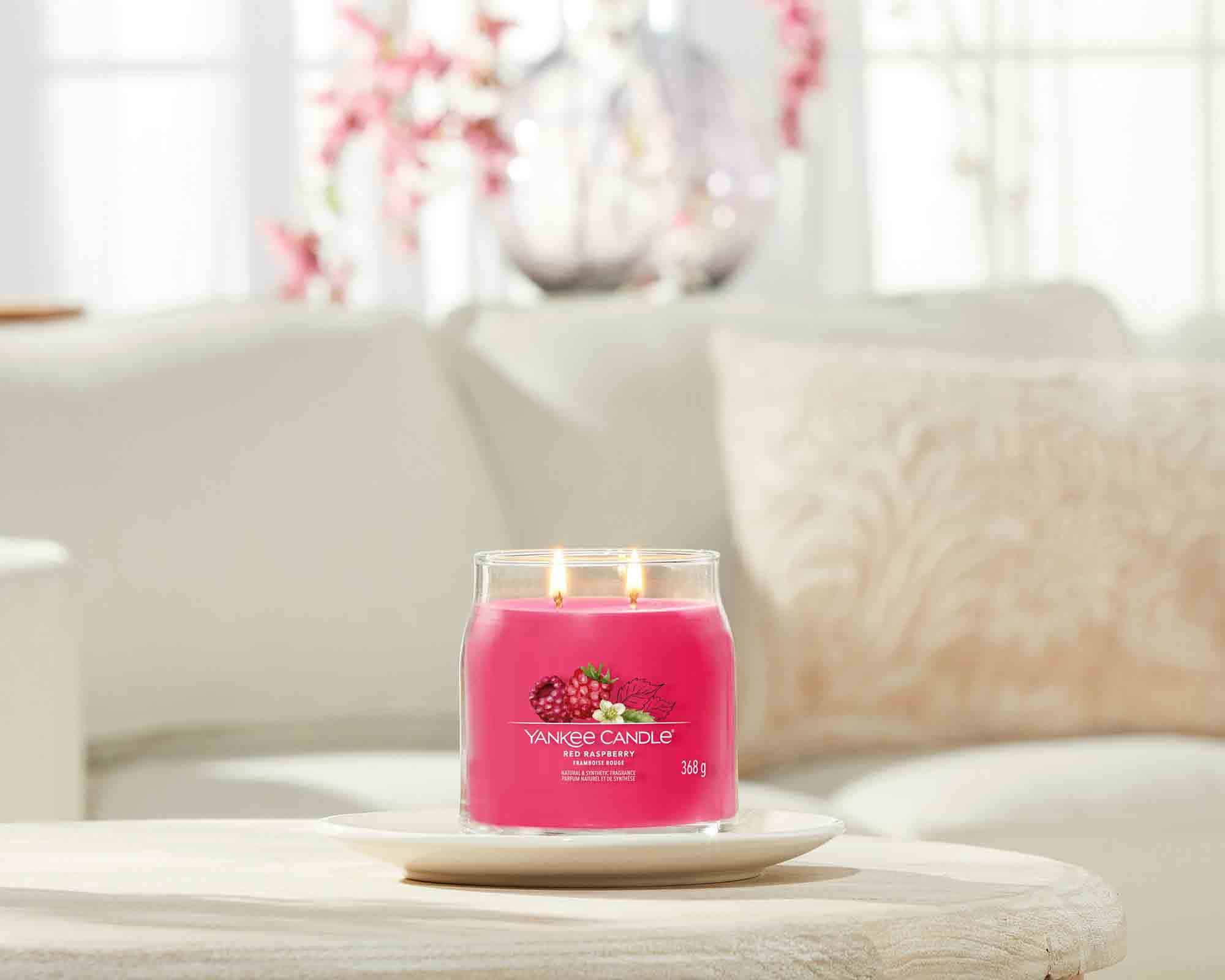 Giara Candela Media Red Raspberry - Yankee Candle - immagine 4