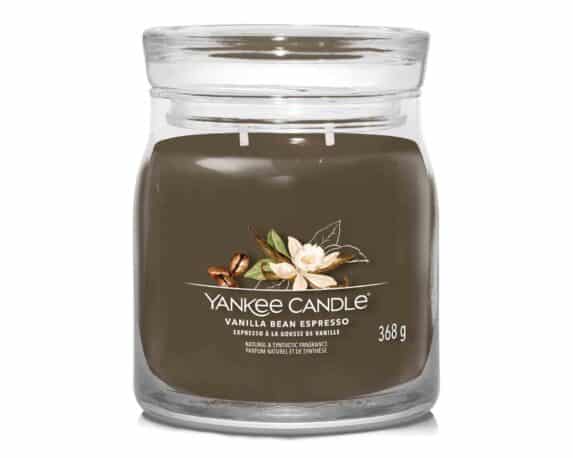 Giara Candela Media Vanilla Bean Espresso – Yankee Candle