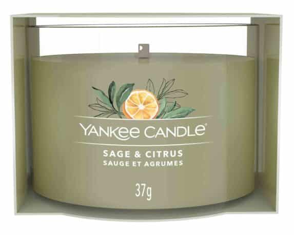 Candela Votiva Singola Sage & Citrus – Yankee Candle