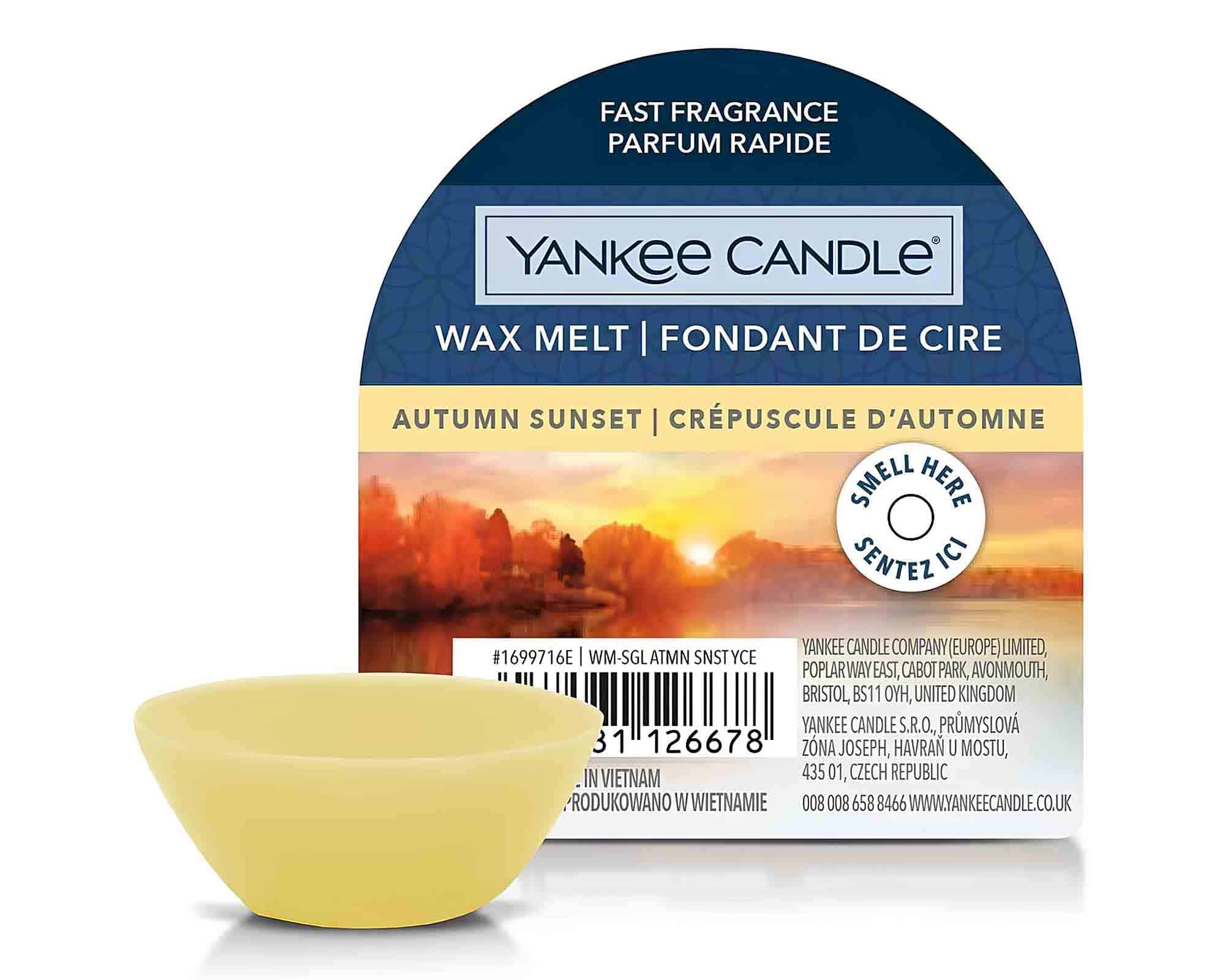 Cera da Fondo Autumn Sunset - Yankee Candle
