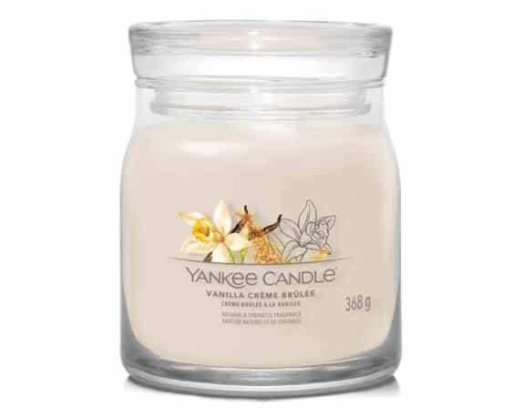 Giara Candela Media Vanilla Crème Brûlée – Yankee Candle