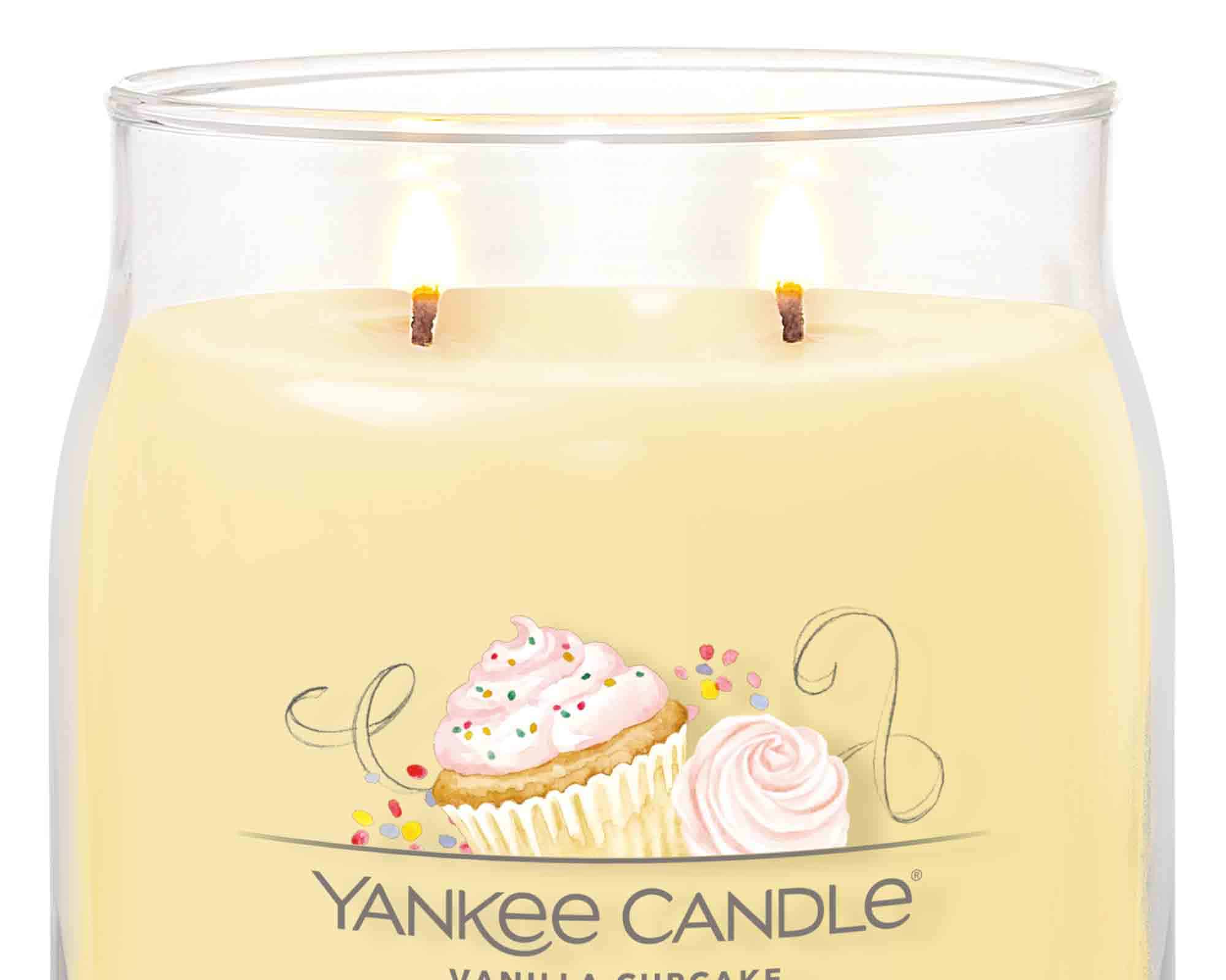 Giara Candela Media Vanilla Cupcake - Yankee Candle - immagine 3