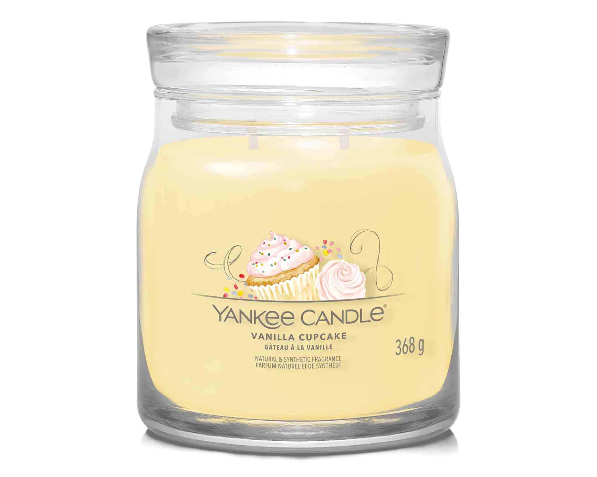 Giara Candela Media Vanilla Cupcake - Yankee Candle