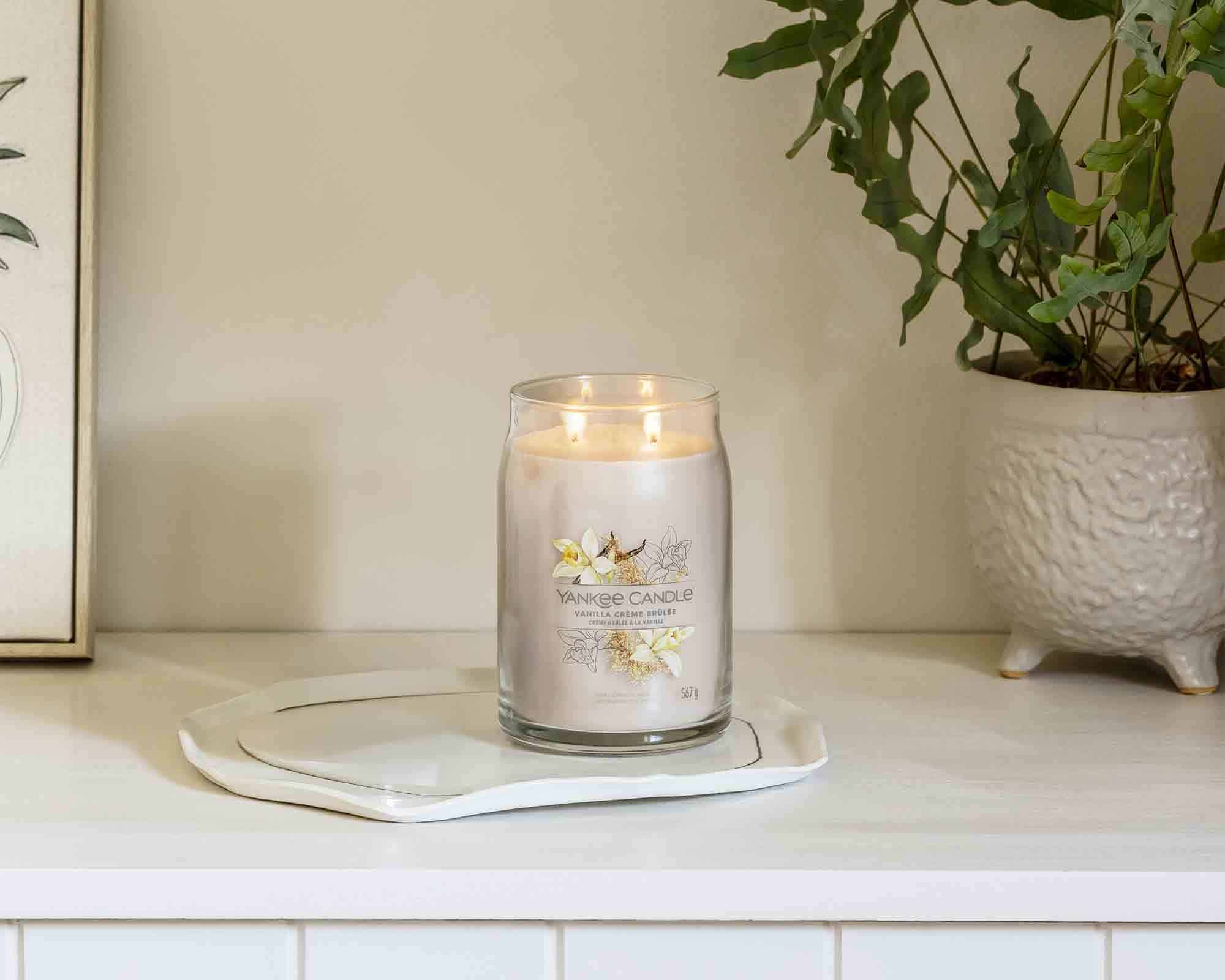 Candela Giara Grande Vanilla Crème Brûlée - Yankee Candle - immagine 6