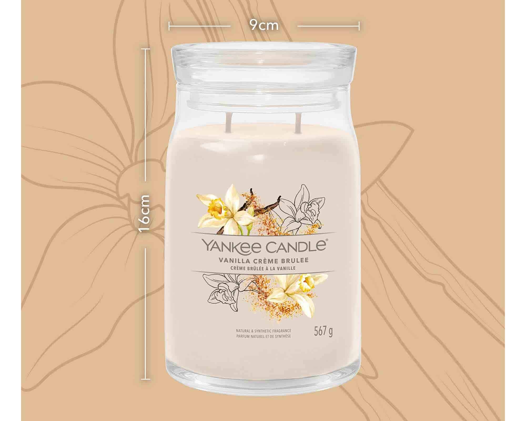 Candela Giara Grande Vanilla Crème Brûlée - Yankee Candle - immagine 4