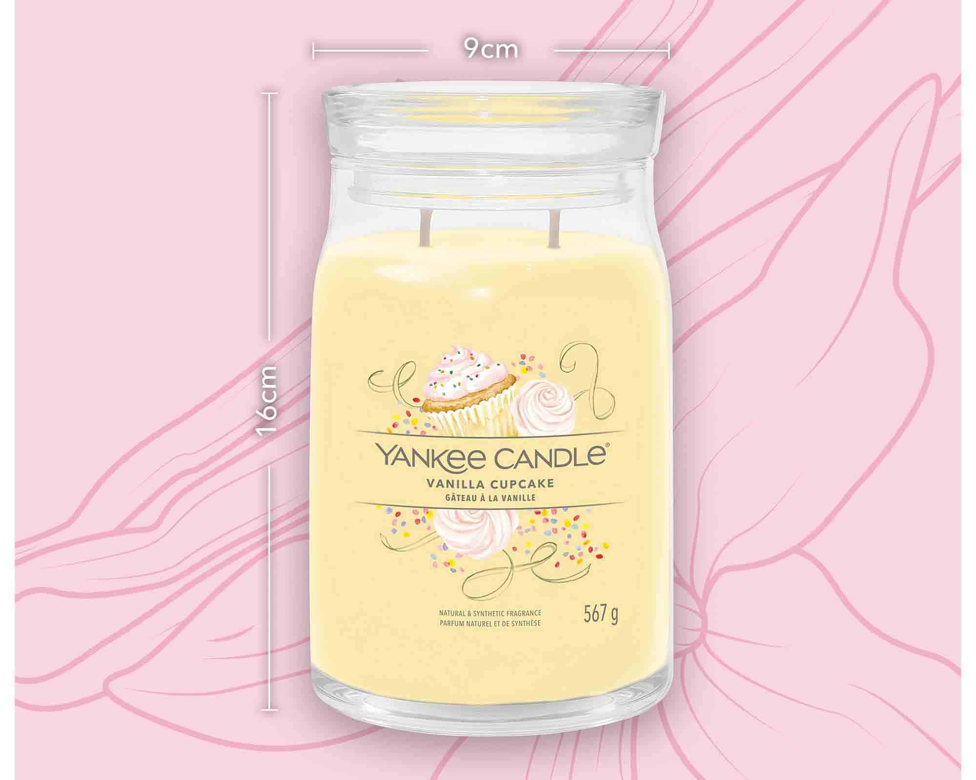 Candela Giara Grande Vanilla Cupcake - Yankee Candle - immagine 4