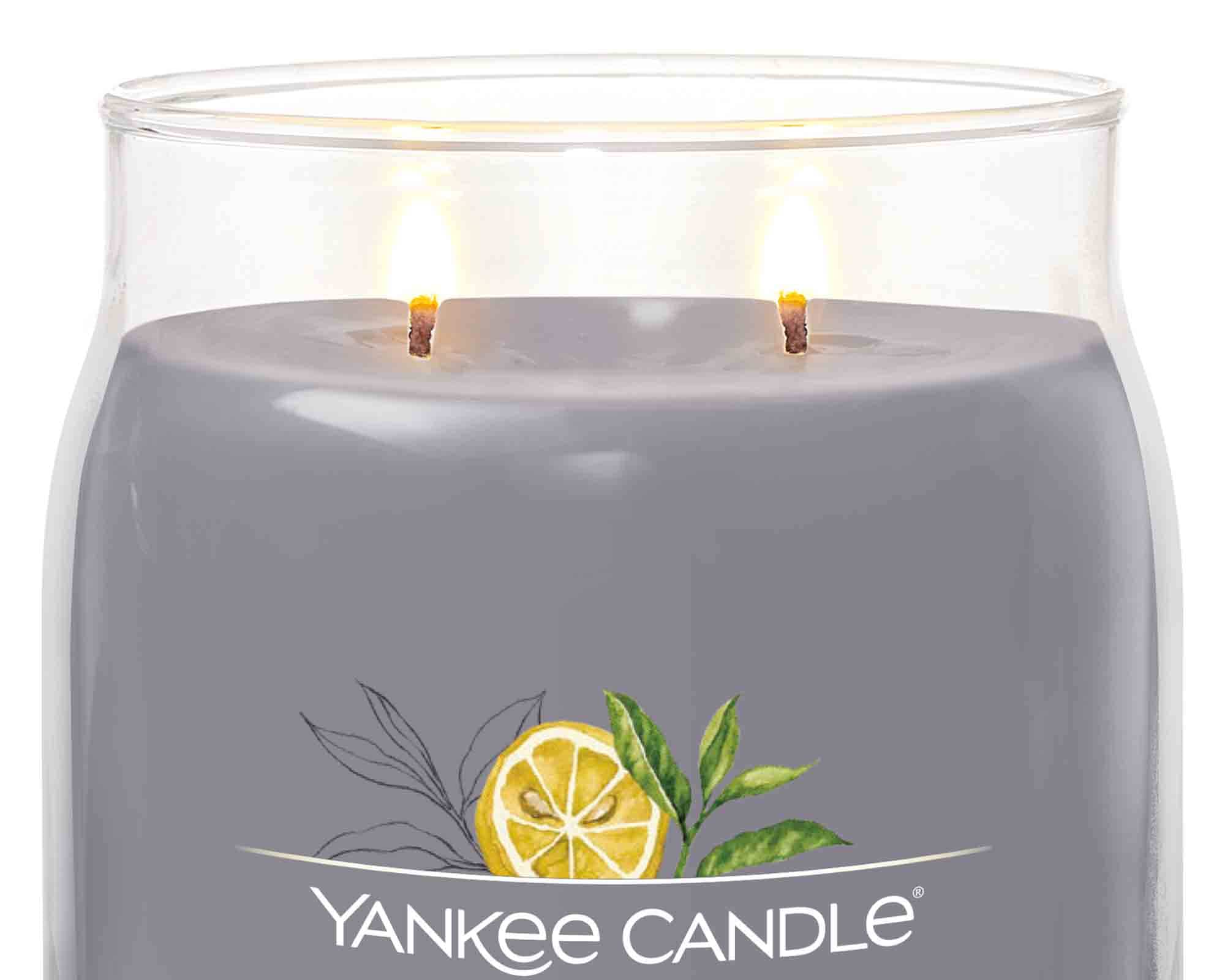 Giara Candela Media Black Tea & Lemon - Yankee Candle - immagine 3