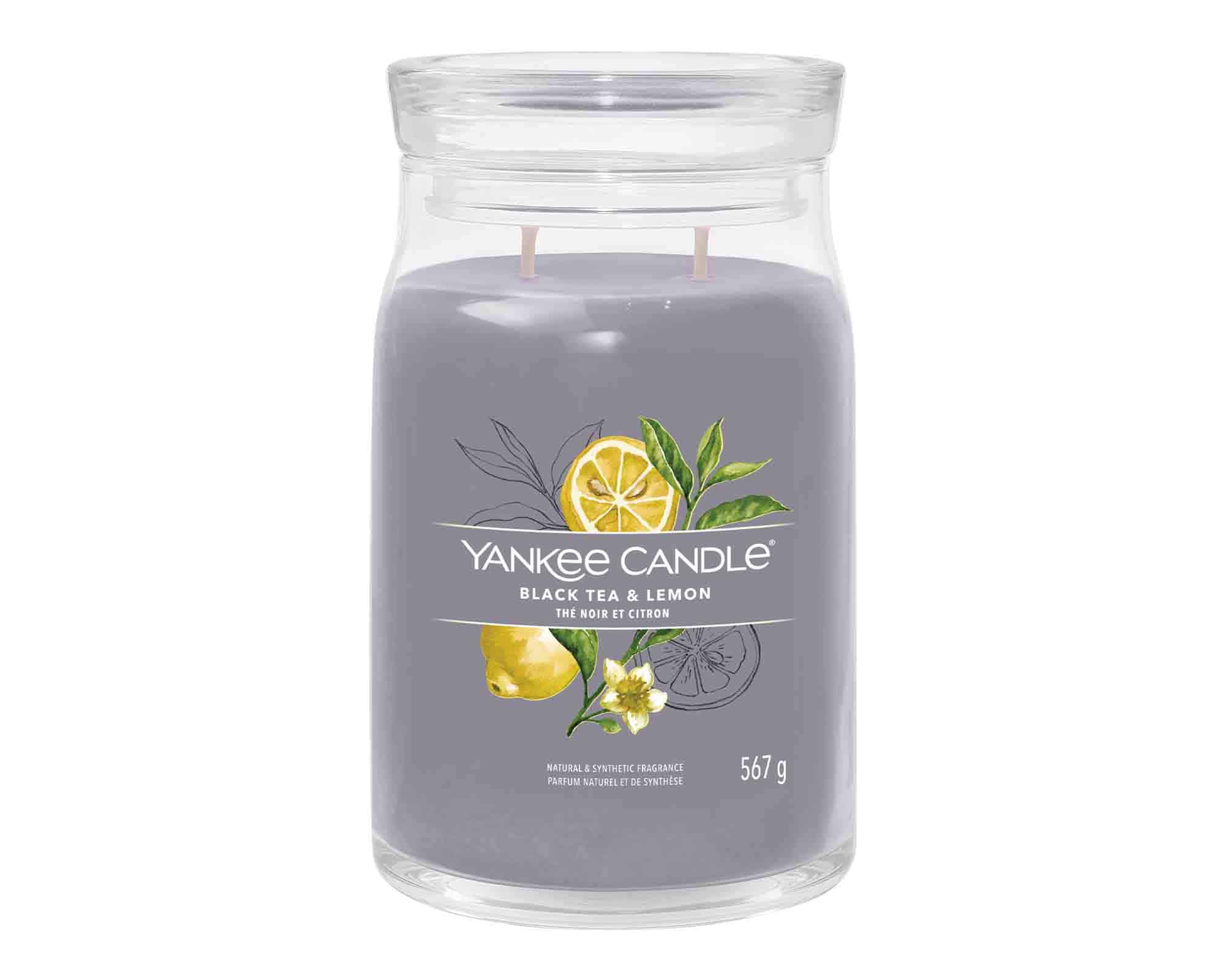 Candela Giara Grande Black Tea & Lemon - Yankee Candle