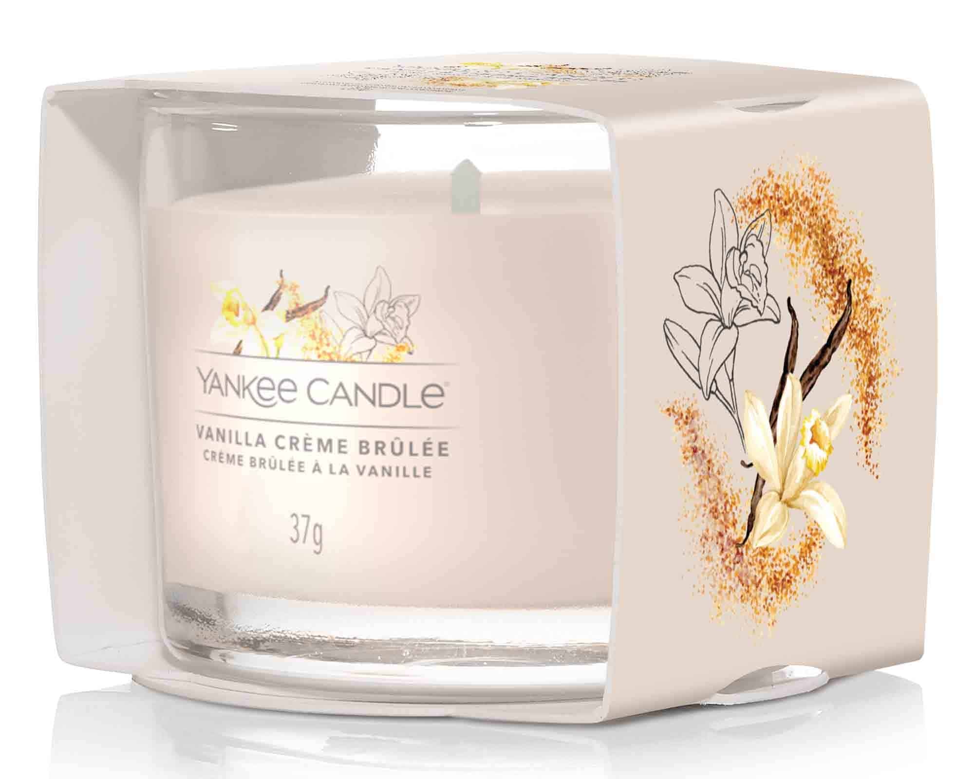 Candela Votiva Singola Vanilla Crème Brûlée - Yankee Candle