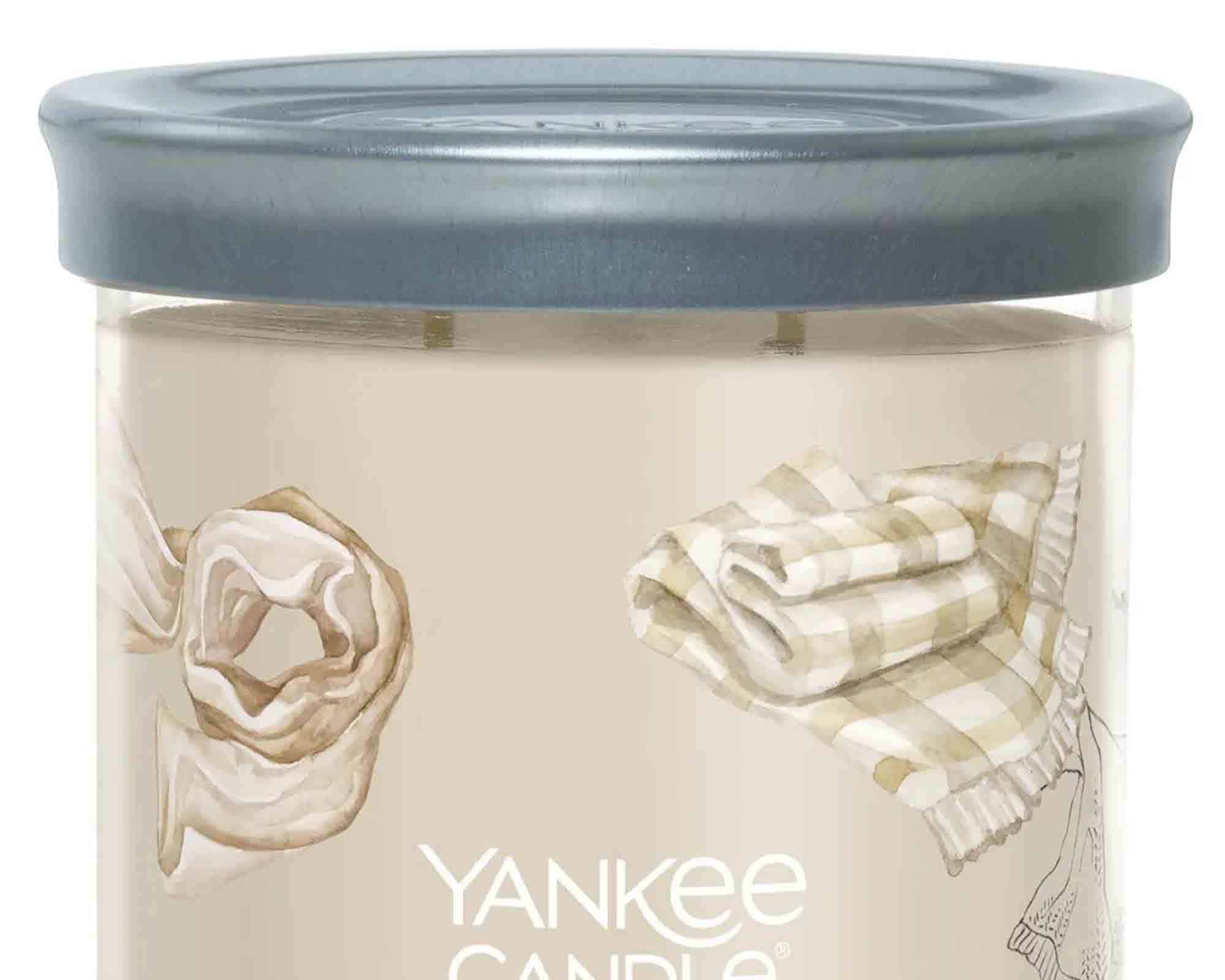 Candela Tumbler Grande Warm Cashmere - Yankee Candle - immagine 2